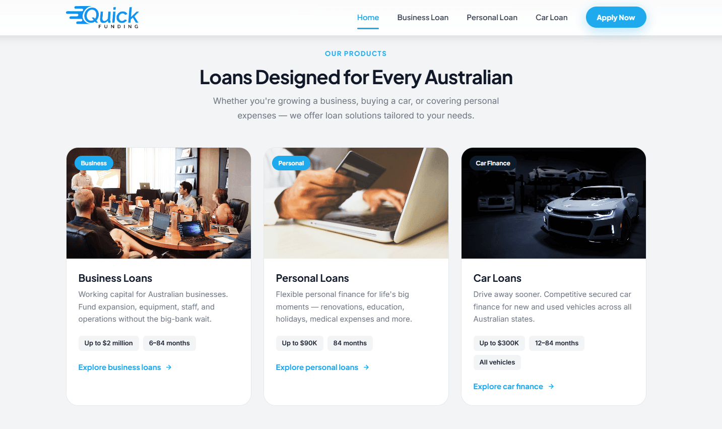 QuickFunding – Digital Lending Platform & Lead Conversion System